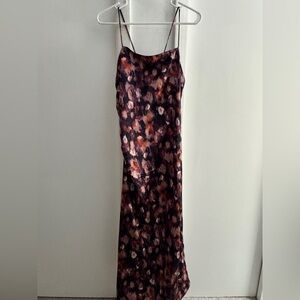 Jason Wu Purple and Orange Floral Dress